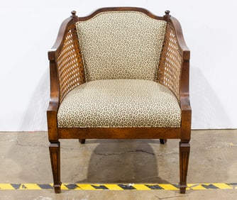 A modern Regency style armchair