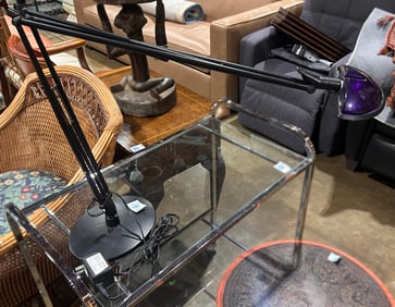 A Modern Luxo adjustable task lamp