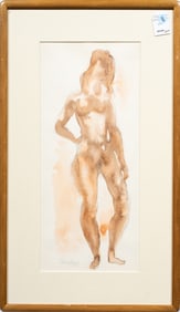 Watercolor, Chaim Gross
