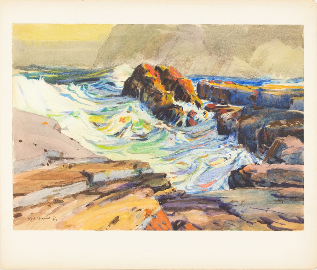 Watercolor, Karl Schmidt (1 of 1)