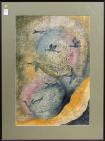 Watercolor, Japanese School (20th century)