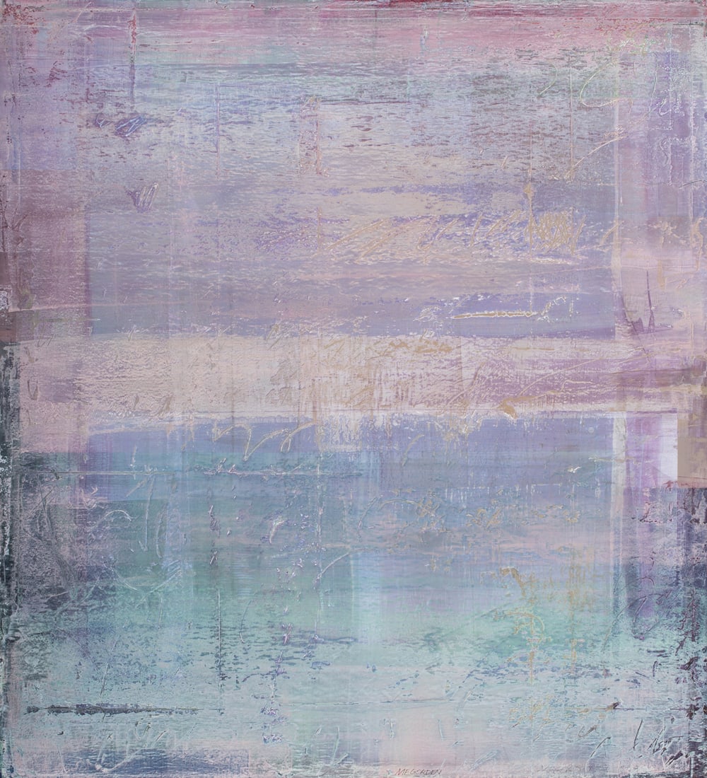 Painting, American School (20th century): American School (20th century), Untitled, oil on canvas, canvas (unframed): 48"h x 44"w