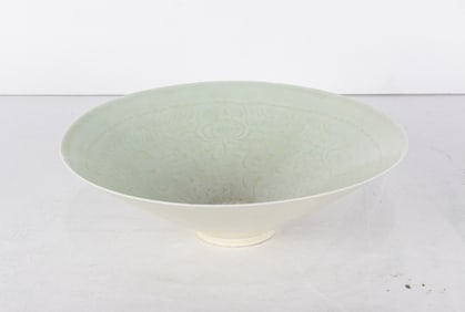 A Chinese Qingbai lotus bowl