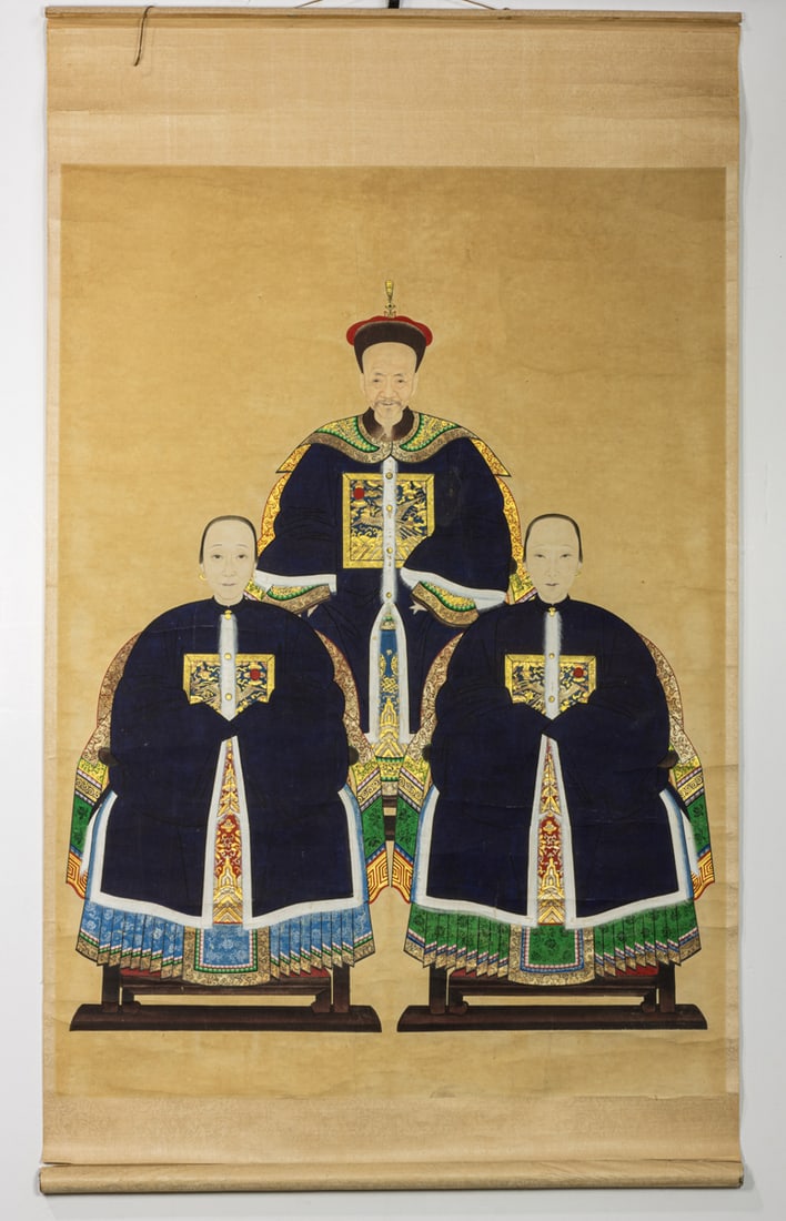 Chinese school - Ancestor Portrait (1 of 1)