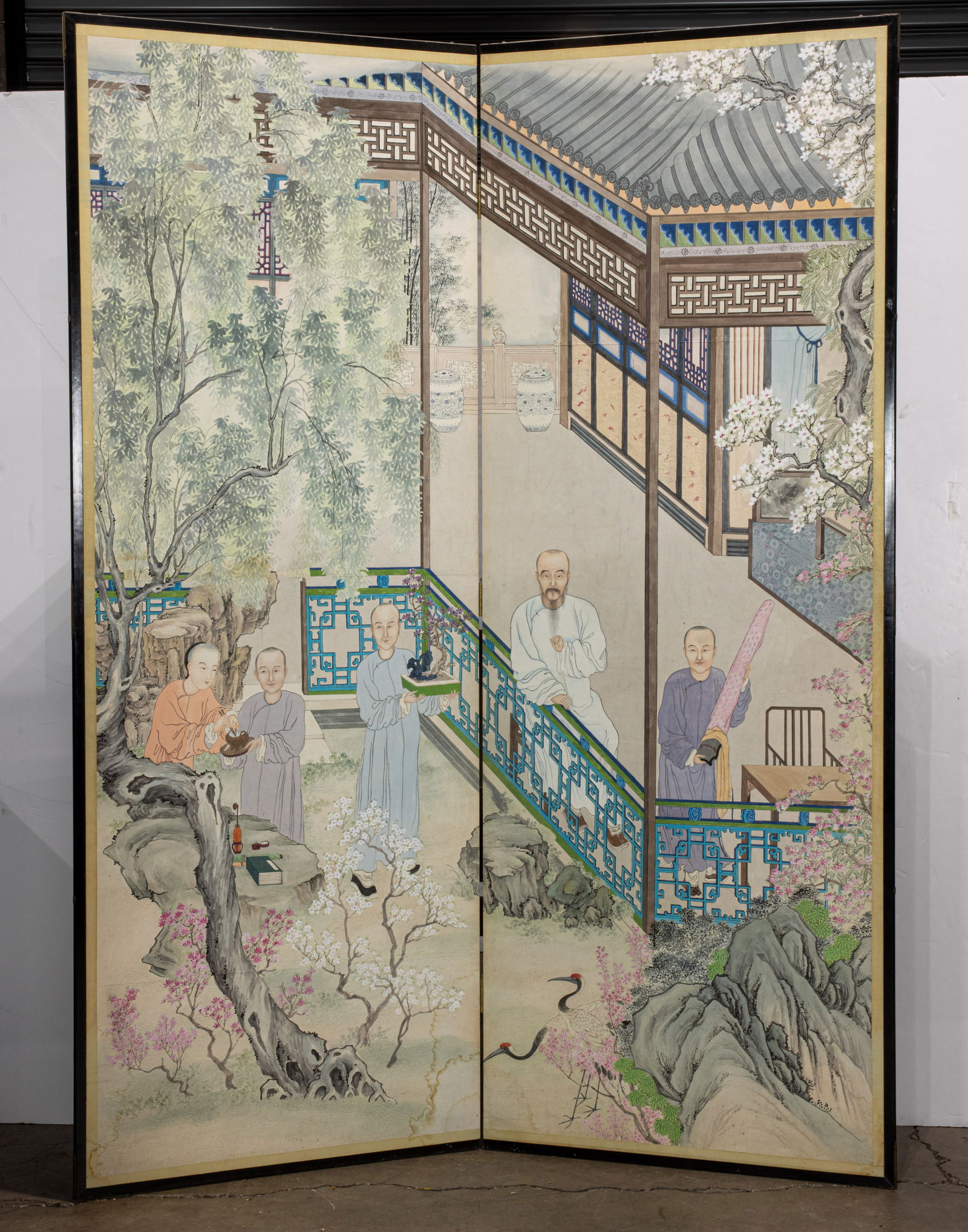 Chinese school - Untitled Portrait of a Noble (1 of 2)