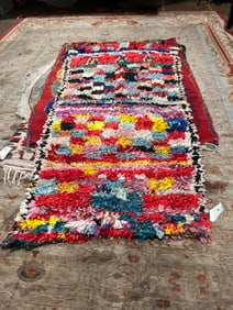 A contemporary Moroccan carpet