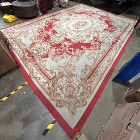 A palace size Aubusson carpet
