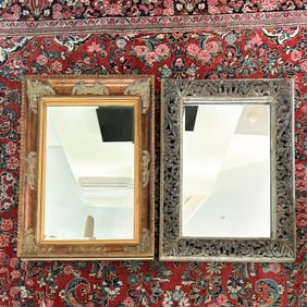 Two Large Frame Mirrors