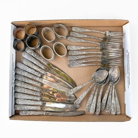 Silver Plate flatware Set