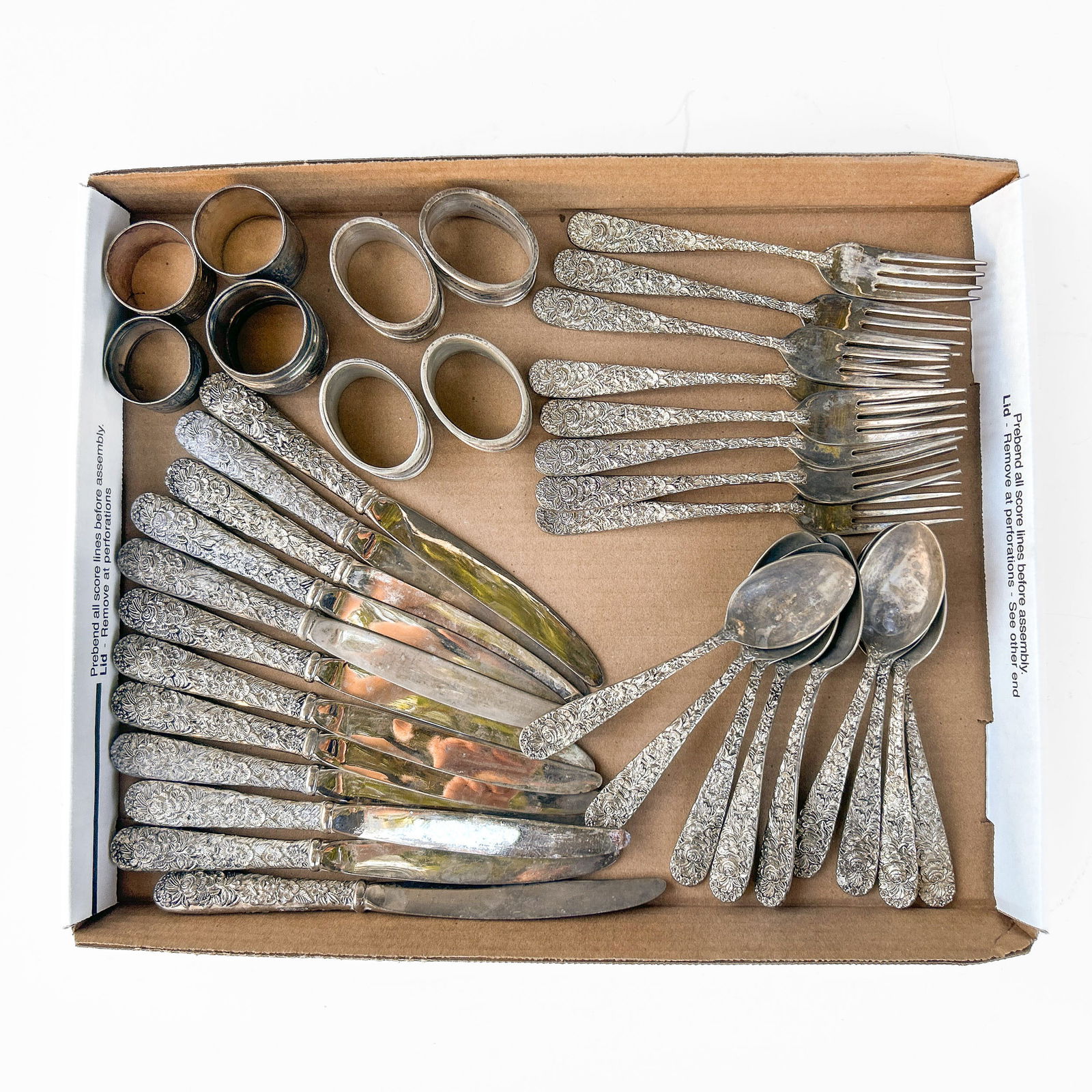 Silver Plate flatware Set (1 of 6)