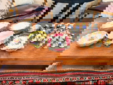 Group of Porcelain Dinnerware