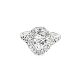 Cubic Zironia and Sterling Silver Ring
