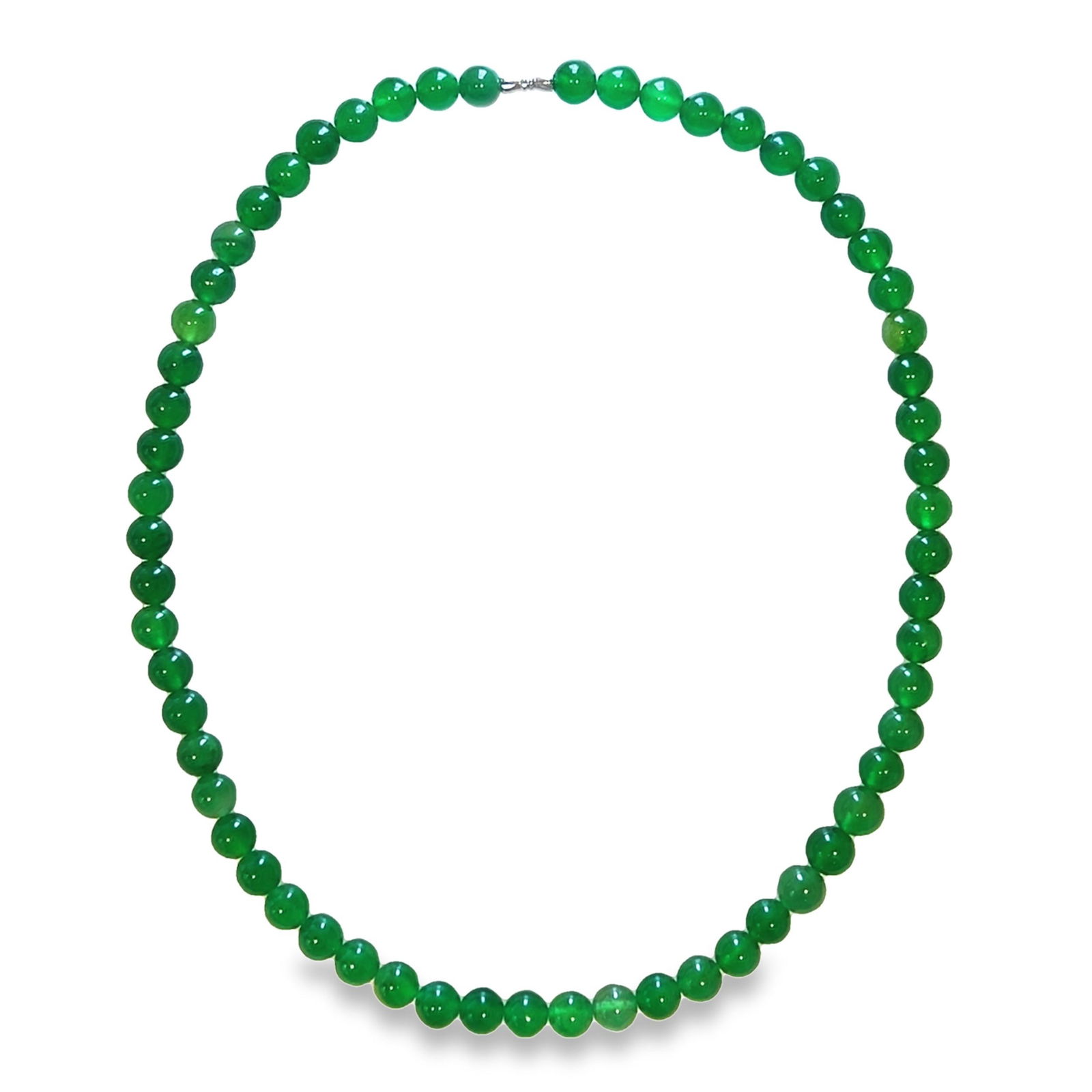 Jadeite Beads Necklace (1 of 10)
