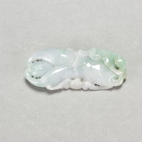 Carved Jadeite Pendant