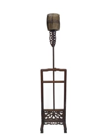 Huanghuali or Hardwood Lamp Stand (Y)