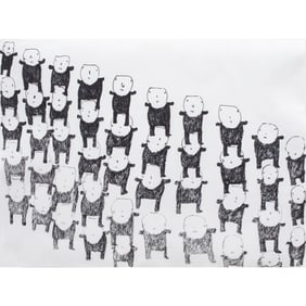 Work on paper, Donald Mitchell