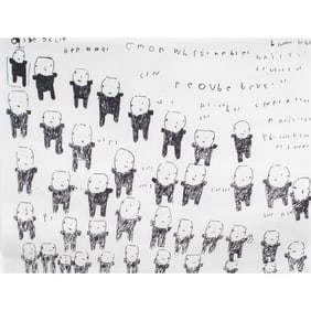 Work on paper, Donald Mitchell