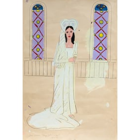 Work on paper, Joan Brown