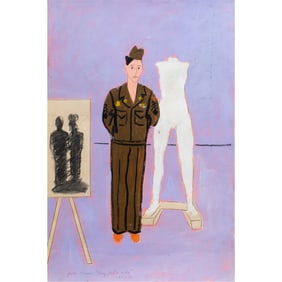 Work on paper, Joan Brown