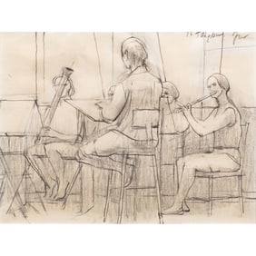 Work on paper, James Weeks