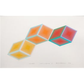 Printed Collage, Richard Anuszkiewicz