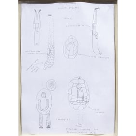 Work on paper, Rikrit Tiravanija