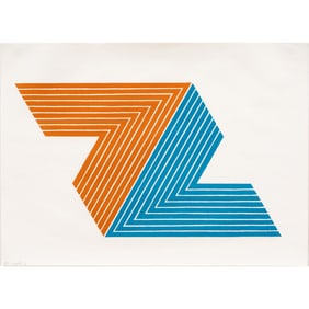 Print, Frank Stella