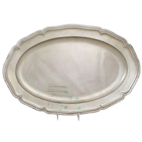 A German 800 silver serving tray