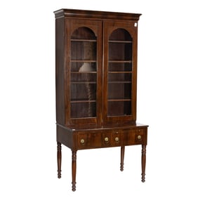 A Louis Phillipe secretary bookcase
