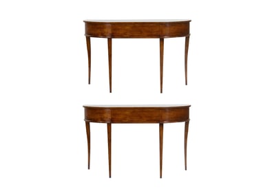 A pair of Holland MacRae for Lee Jofa 'Dalmore' console tables