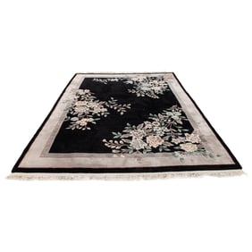 A Chinese sculpted carpet