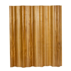 A Charles & Ray Eames for Herman Miller plywood and canvas (F26) screen