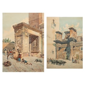 Watercolors, Mariano de Franceschi