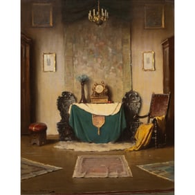 Painting, Endre Komaromi-Kacz