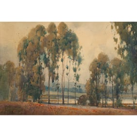 Watercolor, Percy Gray