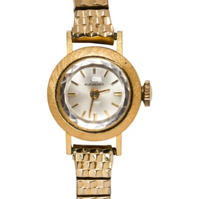 A Hamilton platinum dress wristwatch