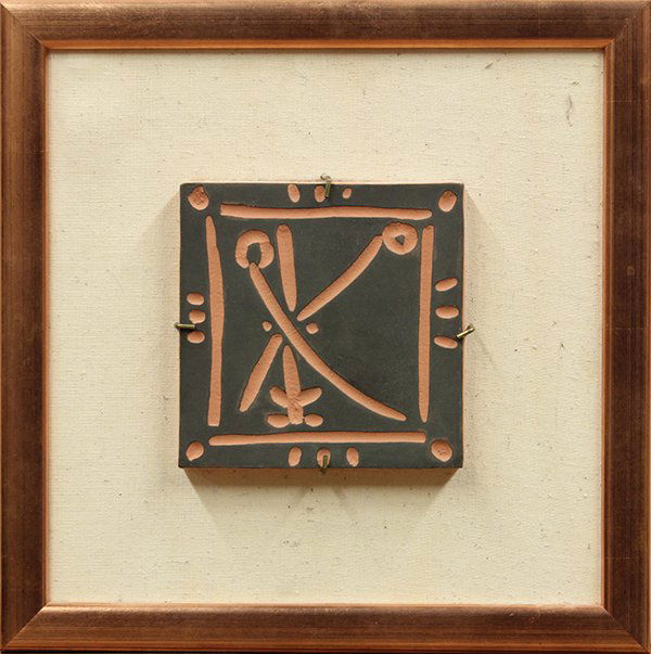 Pablo Picasso Ceramic Tile Visage Stylise A L X Feb 17 2018 Pablo Picasso Ceramic Tile Visage Stylise A L X Feb 17 2018 Clars Auction Gallery In Ca