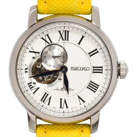 A Seiko stainless steel wristwatch