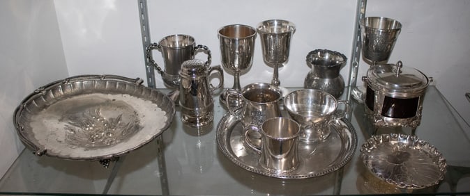 A group of American silver plate