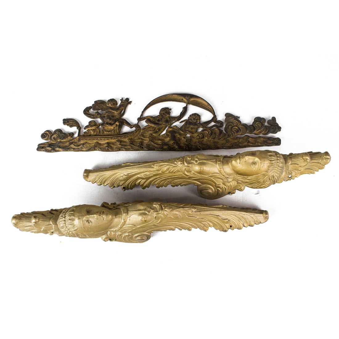 A group of French bronze furniture mounts (1 of 4)