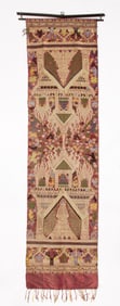 An Asian hanging tapestry