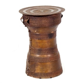 A Southeast Asian bronze rain drum