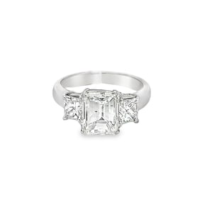 Diamond and Platium Ring with Certificate