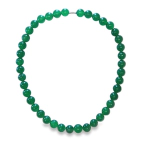 Jadeite Beads Necklace