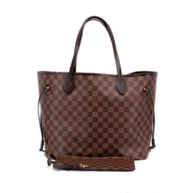 Louis Vuitton Damier Ebene Neverfull Mm