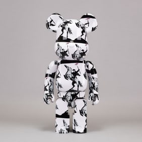Bearbrick Brandalism Banksy Riot Cop Brandalism X Medicom Toy
