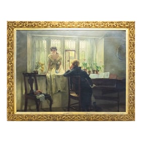 Painting, William Verplanck Birney (American, 1850-1919)