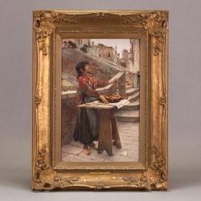 Painting, Ludwig Passini (Austrian, 1832-1903)