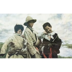 Painting, Gu LF (Chinese, b 1938)