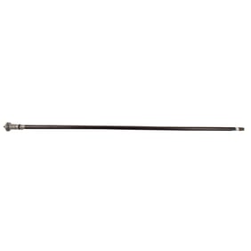 A Scottish black onyx, agate and silver walking cane